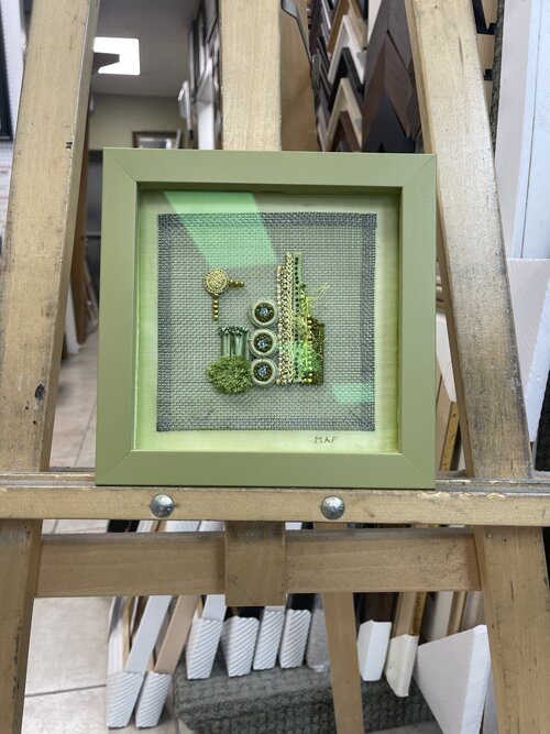 Framed artwork showcase with quality moulding selection Ottawa